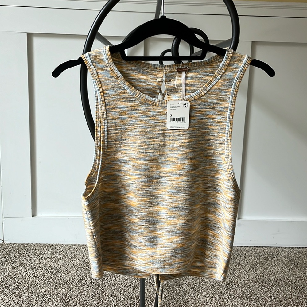 NWTO. Free People Lightweight Cropped Tank Size S
